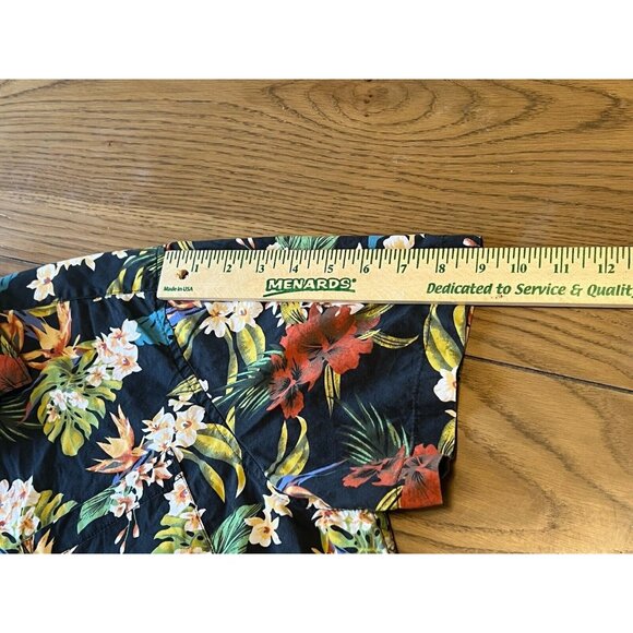 Zip Code Ricky Singh Spring Blooms Shirt Slim Fit Size XL Golf‎ Preppy Hawaiian - Picture 5 of 13